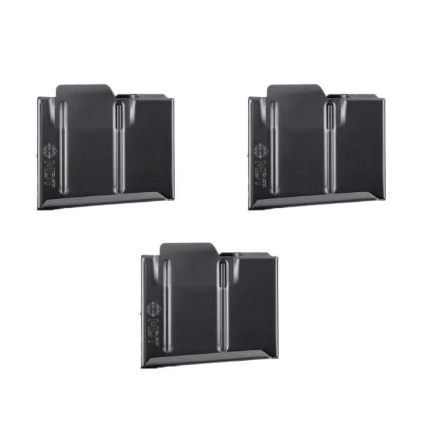 MDT 3-Pack SA .300 WSM/6.5 PRC 3rd Blk Metal Magazine Bundle 103133-BLK-MDT-KIT-3X