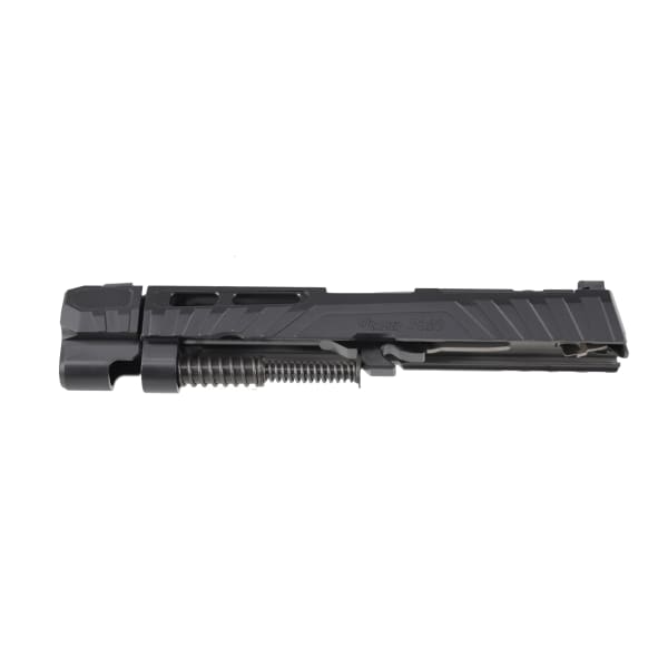 Sig Sauer P320 X-Change X-Series 9mm 4.6" Bbl XRay3 Sights Optic Ready Comp Threaded Barrel Black Slide Assembly SLIDE-BBL-320-SPECTRE-9-COMP-BLK