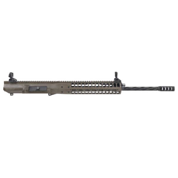 LWRC REPR MKII 7.62mm NATO 20" 1:10" 5/8x24 Spiral Fluted Bbl Patriot Brown CA Compliant Complete Upper Receiver REPRMKIIU7PBCF20SC