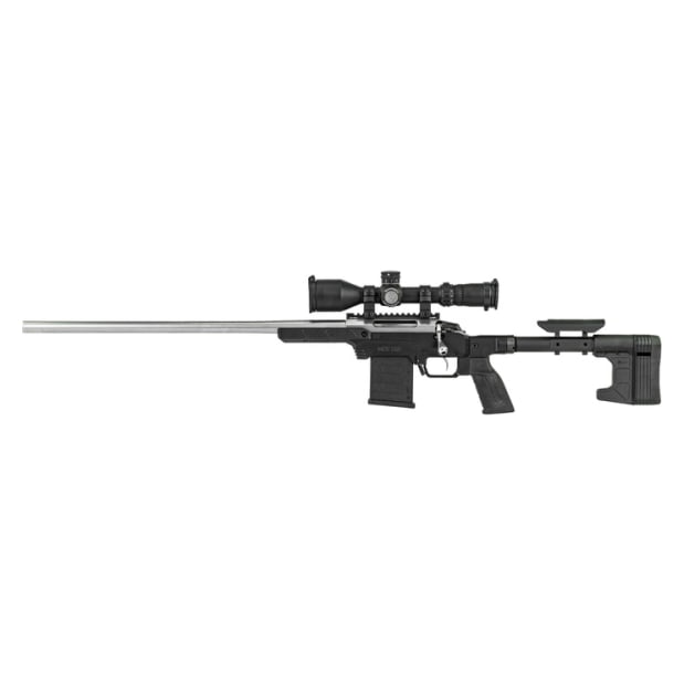 MDT LSS Gen3 Ruger American SA LH Worker BLK Chassis System 115056-BLK