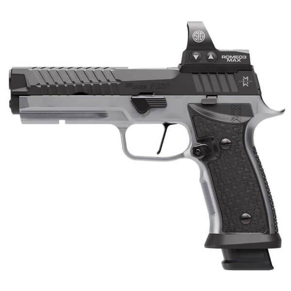 Sig Sauer P320-SXG Max 9mm 5" Pistol, SS Slide, 21rd Mag 320SXG5-9-MAXM