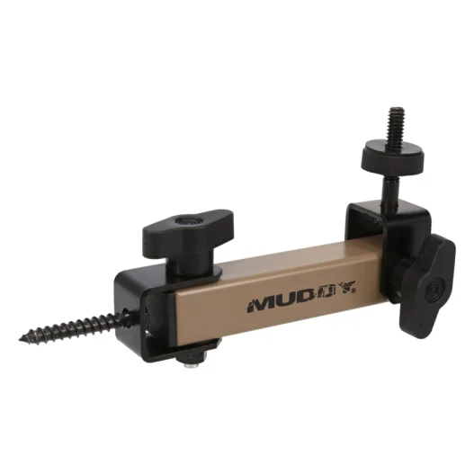 Muddy Steel ECO Trailcam Mount with 180-Degree Pivot, 1/4" Tripod Mount &amp; Integrated Hand Screws MUD-ECMNT