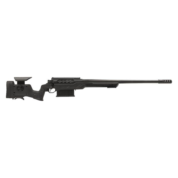 Cadex CDX-BMG QUAKE .50 BMG 29" 1:15 Bbl 20 MOA Top Rail DS Black Precision Rifle w/MX4 Brake &amp; Bolt Knobs CDXBMG-QUA-50-29-HI20-I1J5N-BLK