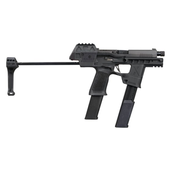 Sig Sauer P320 Full Size 9mm 5.5" Bbl Flux Striker X-Ray 3 Optic Ready Flux Grip Pistol w/(2)30rd &amp; (2)21rd Steel Mags and Brace 320FLUX-9-TACOPS-TB