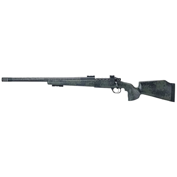 Tenacity .22 Creedmoor 20" Bbl LH Olive/Carbon Short Bolt Action Rifle 90003-OL-22CM20