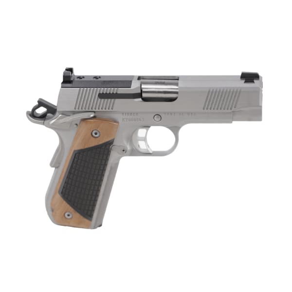Kimber 1911 Next Generation Pro Stainless Steel OR 9mm 4" Bull Bbl w/ Black Walnut Grips RMR Plate GT Performance Trigger 2x9rd Magazines 3500405
