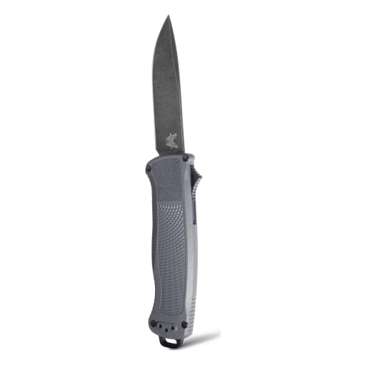 Benchmade Shootout Out-the-Front Auto Dark Grey Drop-Point Knife 5371BK-05