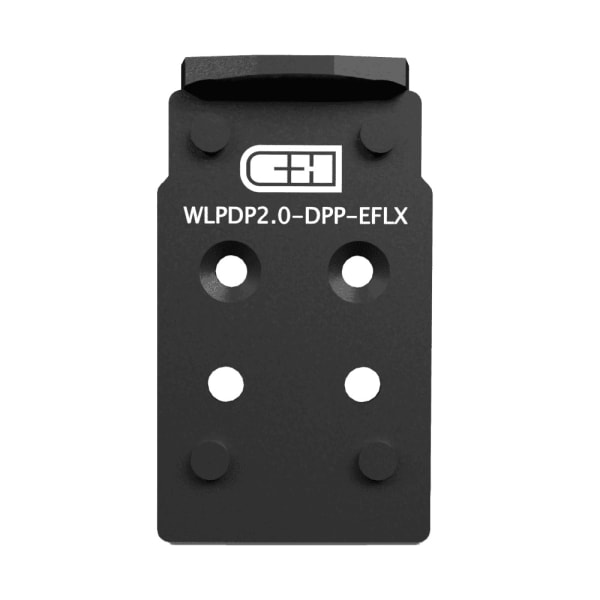 C&amp;H Precision Walther Defense PDP 2.0 Plate For Leupold Delta Point Pro / EOTech Eflx WLPDP2.0-DPP/EFLX