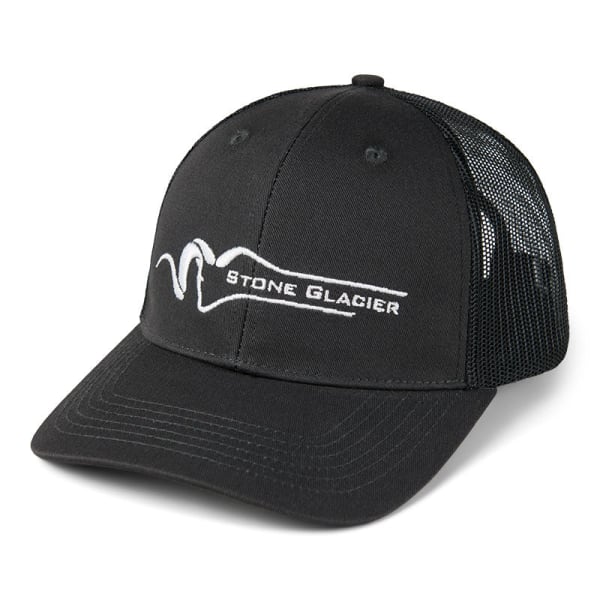 Stone Glacier Classic Trucker Hat Charcoal One Size Fits Most 60007-CB-OSFM