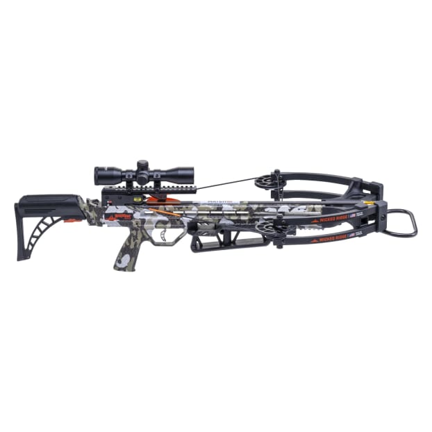 Wicked Ridge Warrior 400 Pro-View Scope Rope Adjustable Stock Peak XT Crossbow WR26015-4555