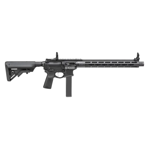Springfield Armory Saint Victor 9mm 16" Bbl Black Rifle w/ B5 Stock, Adj Flip-Up Sights, 1x32rd Mag STV91609B