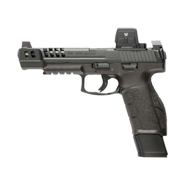 Heckler &amp; Koch VP9A1 MATCH 9mm 5.5"Bbl w/ Votex Defender ST Optic 2x20rd Mags 81001375