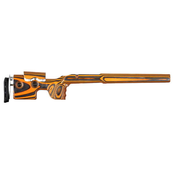 GRS Riflestocks Loke Bergara B14 LA HMR 850mm-Length Adjustable LOP and Cheekpiece 59mm-Wide Forend w/ Limbsaver Orange.Black 106274