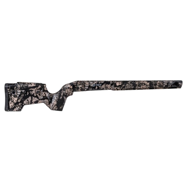 MDT CRBN Tikka T3X Short Action RH Fixed ARCA Kryptek Obskura Nox Chassis System 114849-KOR