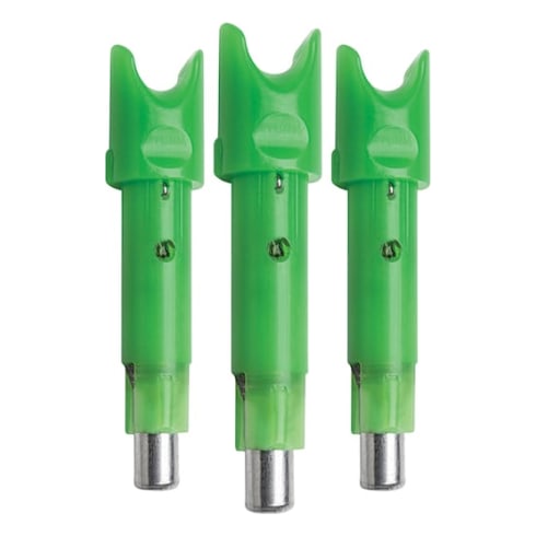 TenPoint ACU-X for HP Bushing Green Lighted Nock Kits 3pk HEA-381.3G