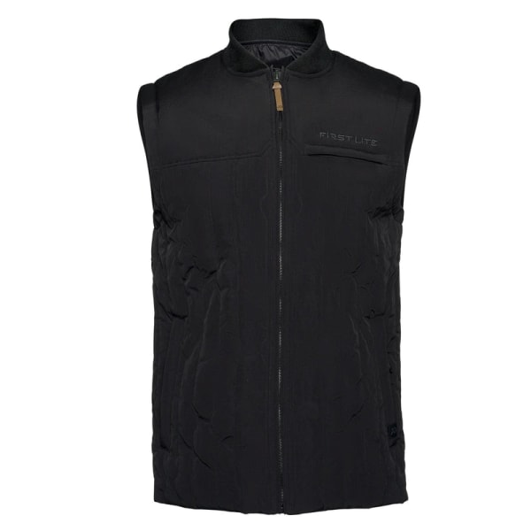 First Lite Men's Outpost Vest Black MOOPVBK