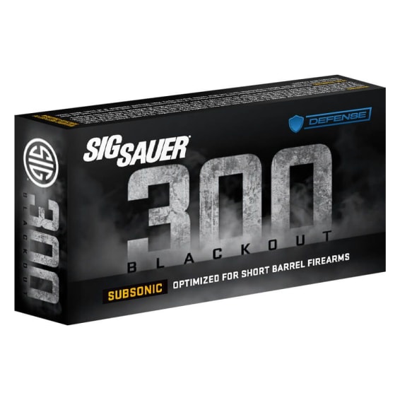 Sig Sauer SIG .300 Blackout 110gr Tac-TX Supersonic Ammunition (20/Box) C300D1-20