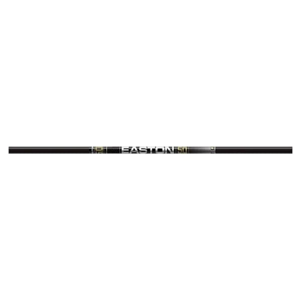 Easton Hunting Arrows 5.0 5mm w/ 50 Grain Steel Halfout DZ (12) 202036