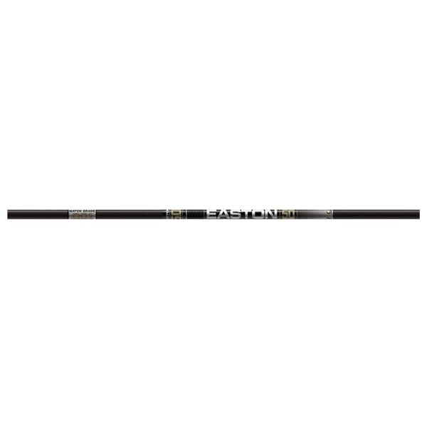 Easton Hunting Arrows 5.0 5mm Match Grade Pro Series w/ Hit &amp; Collars PACK (6) 202022