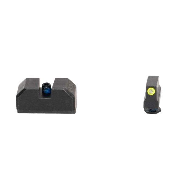 C&amp;H Precision Back Up Iron Sights For RMR / Holosun Fits Glock Or Walther PDP – Optics Ready/Direct Milled BUIS-AB-GL-RH-285BF-285BR
