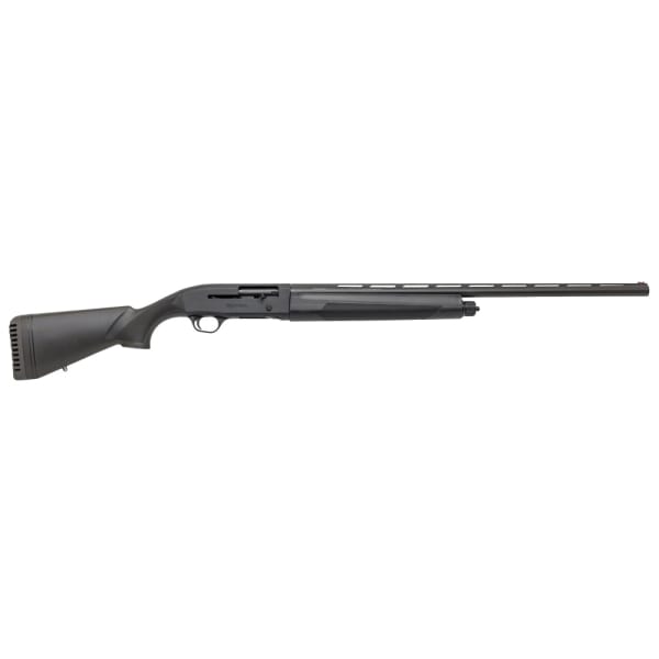 Mossberg Maverick SA Black 12ga 28" Bbl Accu-Choke Fiber Optic 3" Chamber 5+1 Matte Blue Synthetic Forend Adj Stock Autoloading Shotgun 33002