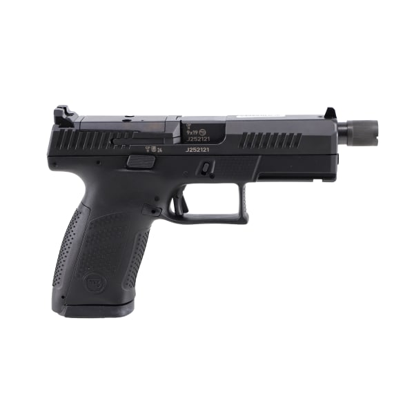 CZ P10 C 9mm 4" Bbl Optics-Ready SR IL CO VT 10+1rd Hammer-Fired Metal Framed Compact Pistol 91581