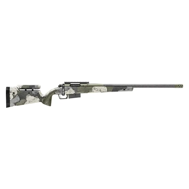 Springfield Armory Model 2020 Waypoint 6.5 PRC 24" Carbon Fiber Bbl Evergreen Rifle w/Adj Carbon Fiber Stock, Pc Rail, 1x3rd AICS Mag BAW92465PRCCFGA