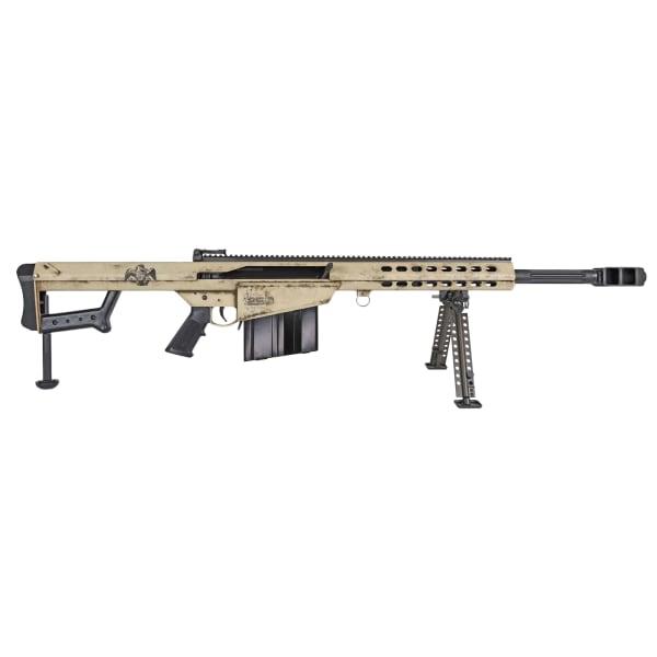 Barrett MODEL 82A1 America 250 Series Anniversary 50 BMG 20" 1:15 Bbl Rifle w/RMJ Tactical Patriot Tomahawk, Challenge Coin, &amp; Pelican Case 20152
