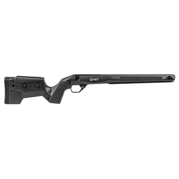 MDT CRBN Remington 700 Long Action RH Fixed ARCA Black Carbon Fiber Hunter Kit 116117-CCF