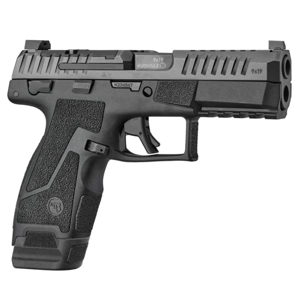 CZ Duty 4.0C 9mm 4" Bbl OR H3 Night Sights Manual Saftey Ambi Slide Stop/Mag Catch Poly Frame &amp; Grip Black Pistol w/(2) 10rd Mags 05099