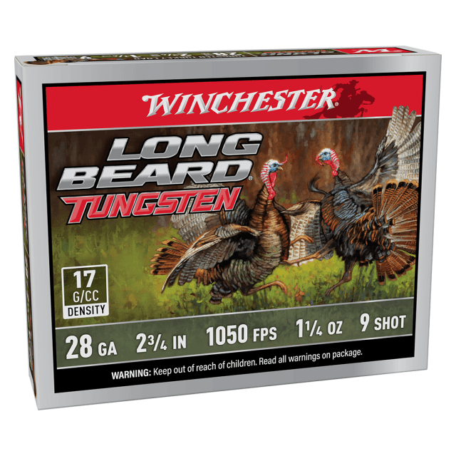 Winchester 28 ga 2-3/4" #9 Long Beard TS17 1-1/4 oz Case of 50 Shells LBT289-CASE