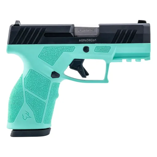 Taurus GX2 9mm 3.38'' Bbl Optic Ready Cyan Pistol w/ TORO Slide &amp; (1)x10rd Magazine 1-GX2P931C-10