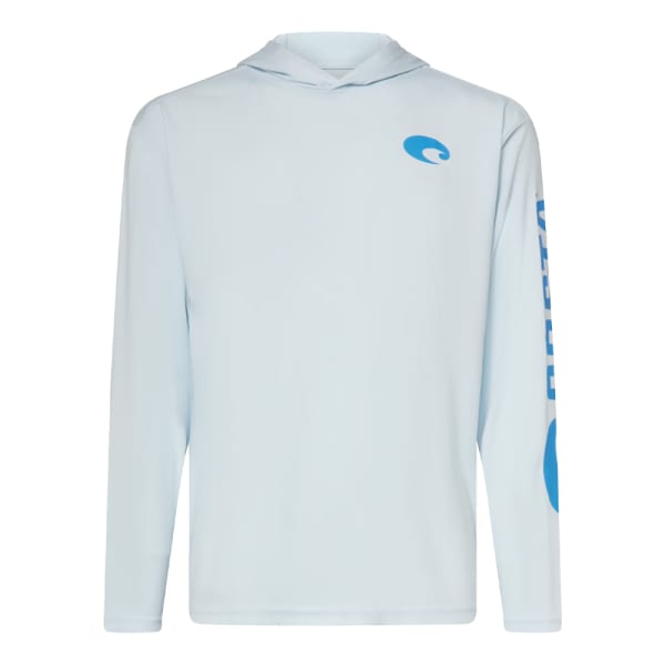 Costa Del Mar Lifestyle Technical Hood T-Shirt Mens Arctic Blue FQA400039-62F