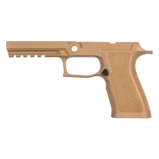 Sig Sauer P320 X-Series 9/40/357 Full Large Coyote Pistol Grip Module Assembly GRIP-MODX-F-943-LG-COY