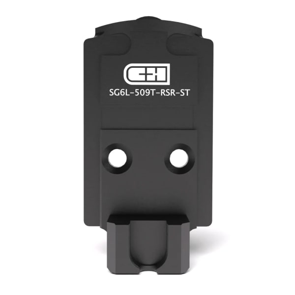 C&amp;H Precision Sig P226 Xfive Legion Steel Plate For Holosun 509T SG6L-509T-RSR-ST