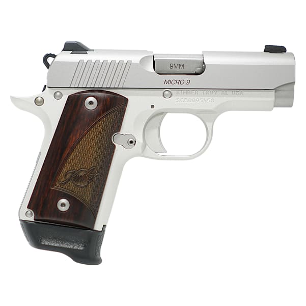 Kimber Micro 9 9mm Stainless Rosewood Pistol, MA Compliant, RTC-K Bundle 3300255