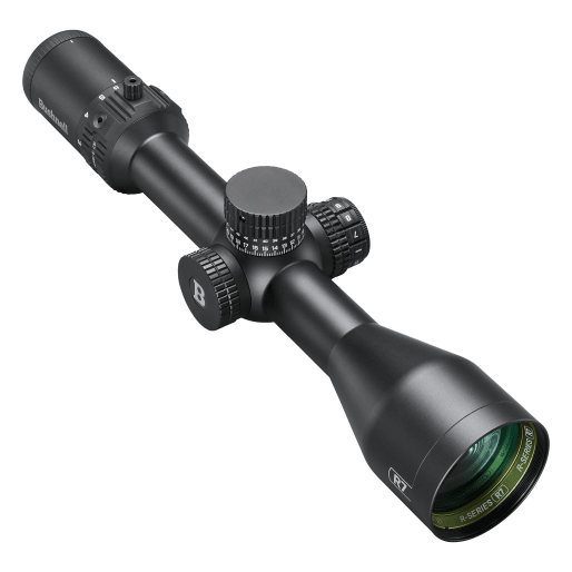 Bushnell 3-15x Magnification 50mm Lens R7 ED Black Riflescope FFP MOA Holdover Illuminated Reticle EXO Protective Barrier R7-31550A1