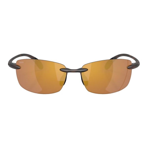 Costa Del Mar Ballast Matte Tortoise Frame Gold Mirror 580P Lens  06S9071-90711060