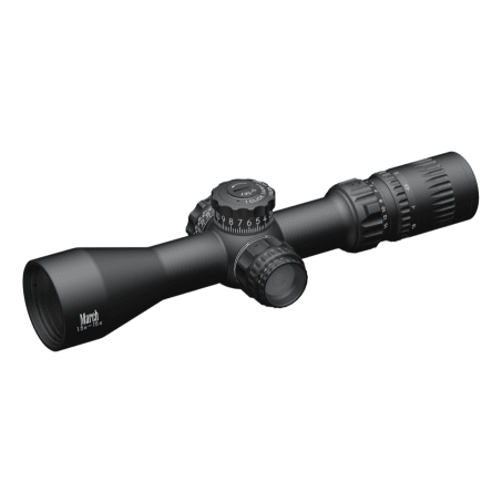March Tactical 1.5x-15x42 MTR-5 Reticle 1/4MOA Illuminated Riflescope D15V42TI-MTR-5
