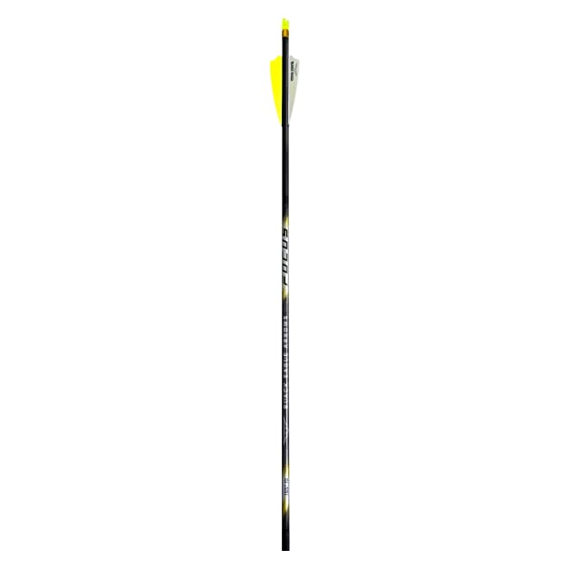 Black Eagle 15/64" Factory Fletched Arrow FOCUS Fletched 6 Pk .001"-300 32915