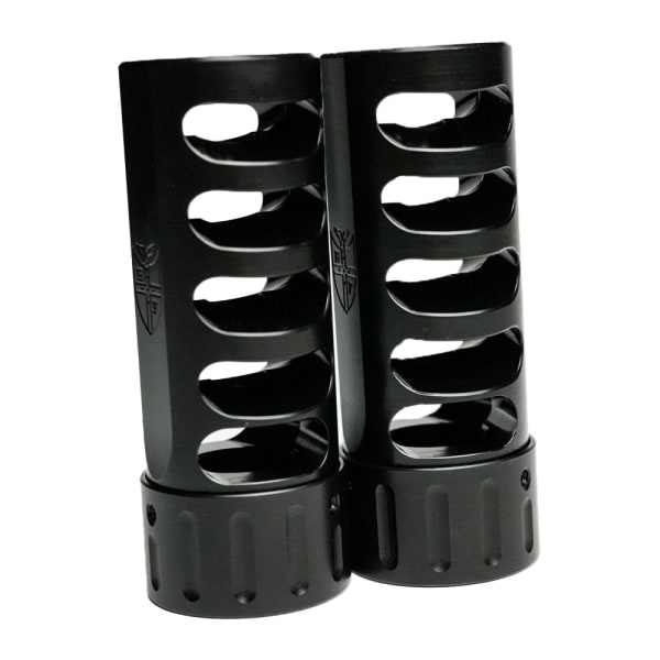 Hawkins Precision Updraft 1.0" 5/8-24 6.5cal Self-Timing Muzzle Brake 105U-1000-6.5MM
