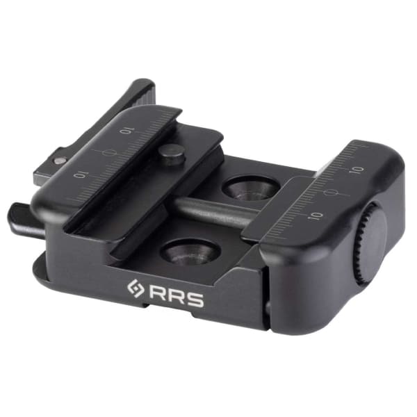 Really Right Stuff SC-ARC Adjustable R-Lock ARMS-17 Compatible SOAR Bipod Dual Clamp RRS-9000029