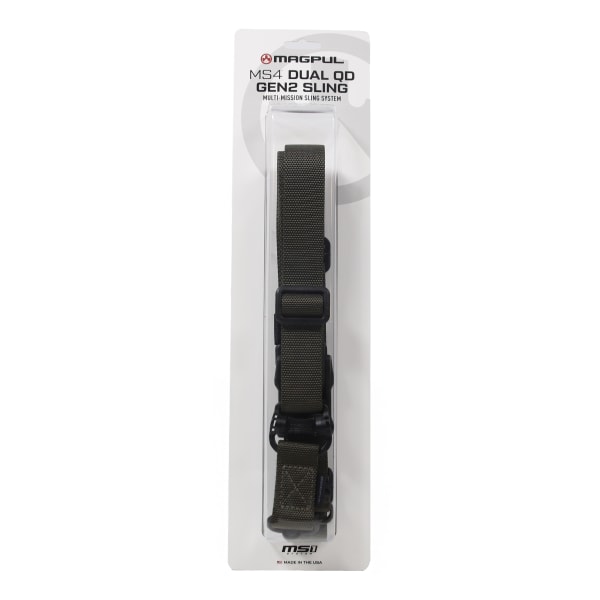 Magpul Industries MS4 Dual QD Multi-Mission Ranger Green Gen 2 AR Sling MAG518-RGR