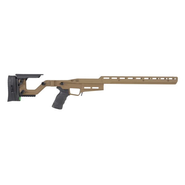 Accuracy International AT-X AICS Remington 700 Short Action Short Chassis M-LOK Dark Earth Folding Stock 30243FO-DE
