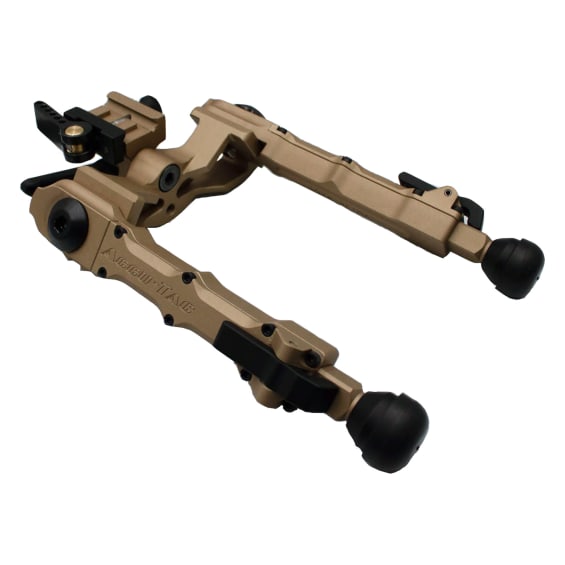 Accu-Tac FDE/TAN WB-4 Wide Body Bipod Picatinny TWBB-0400