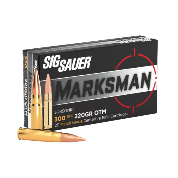 Sig Sauer Ammo .300 BLK 220gr Elite Match Grade OTM 20/Box C300A2-20