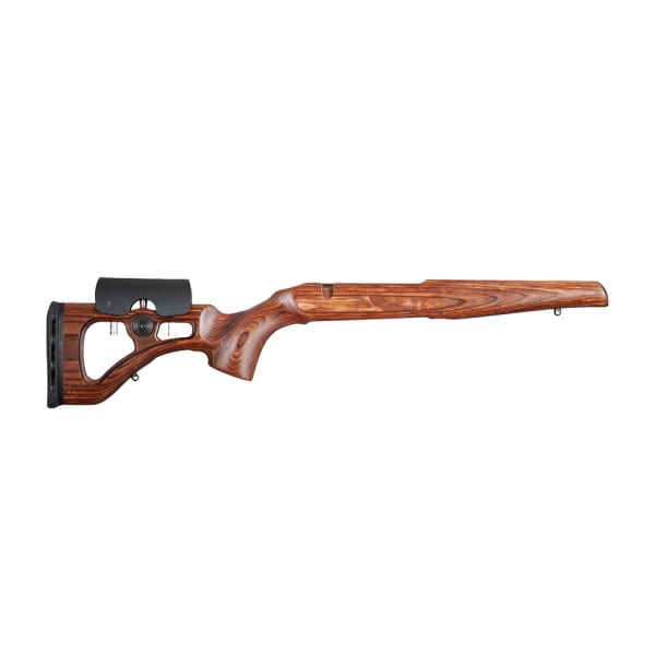 GRS Lightweight Classic Howa 1500 SA Ambidextrous Laser-Engraved Grip Push-Button Adjustable Cheekpiece Oiled Finish Brown 106247