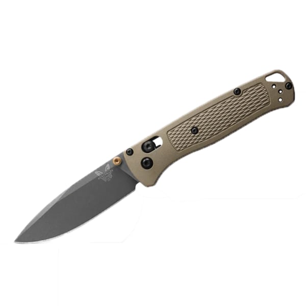 Benchmade Bugout AXIS Drop-Point Ranger Green Grivory Knife 535GRY-1