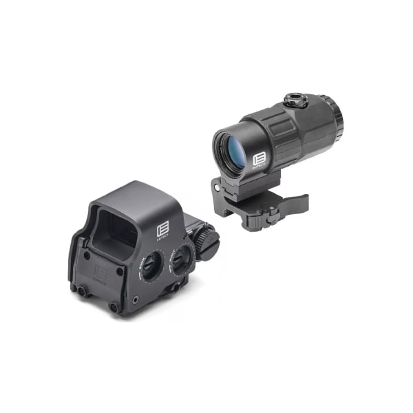 EOTECH HHS IX EXPS3-DCR &amp; G45 Magnifier w/STS Complete System Holographic Hybrid Sight HHS-IX
