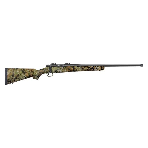 Mossberg Patriot 30-06 Springfield 22" Fluted &amp; Threaded Bbl Bolt Action Rifle w/ 5rd Box Magazine, Synthetic Stock, Veil Ancient Bark Camo 28201